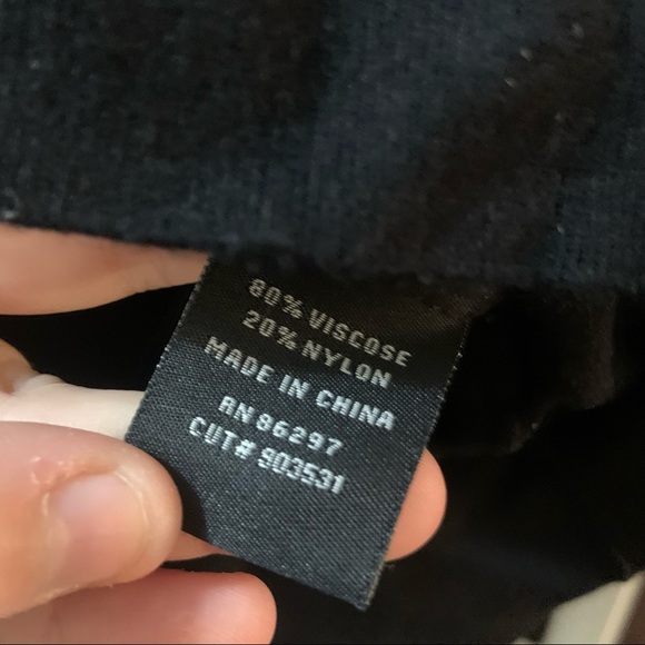 BCBGMaxazria Black BCBG Rhinestone Lightweight Sweater M - Picture 8 of 9